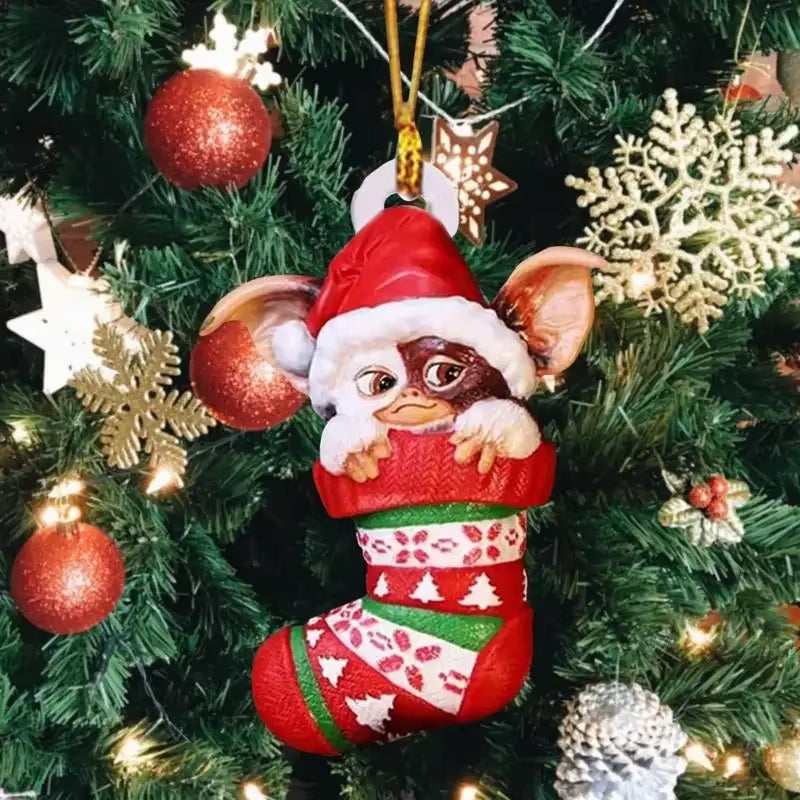 Christmas Decoration Tree Pendant Decoration Christmas Pendant Elf Doll New Year Gift Household Tree Elf Doll Pendant