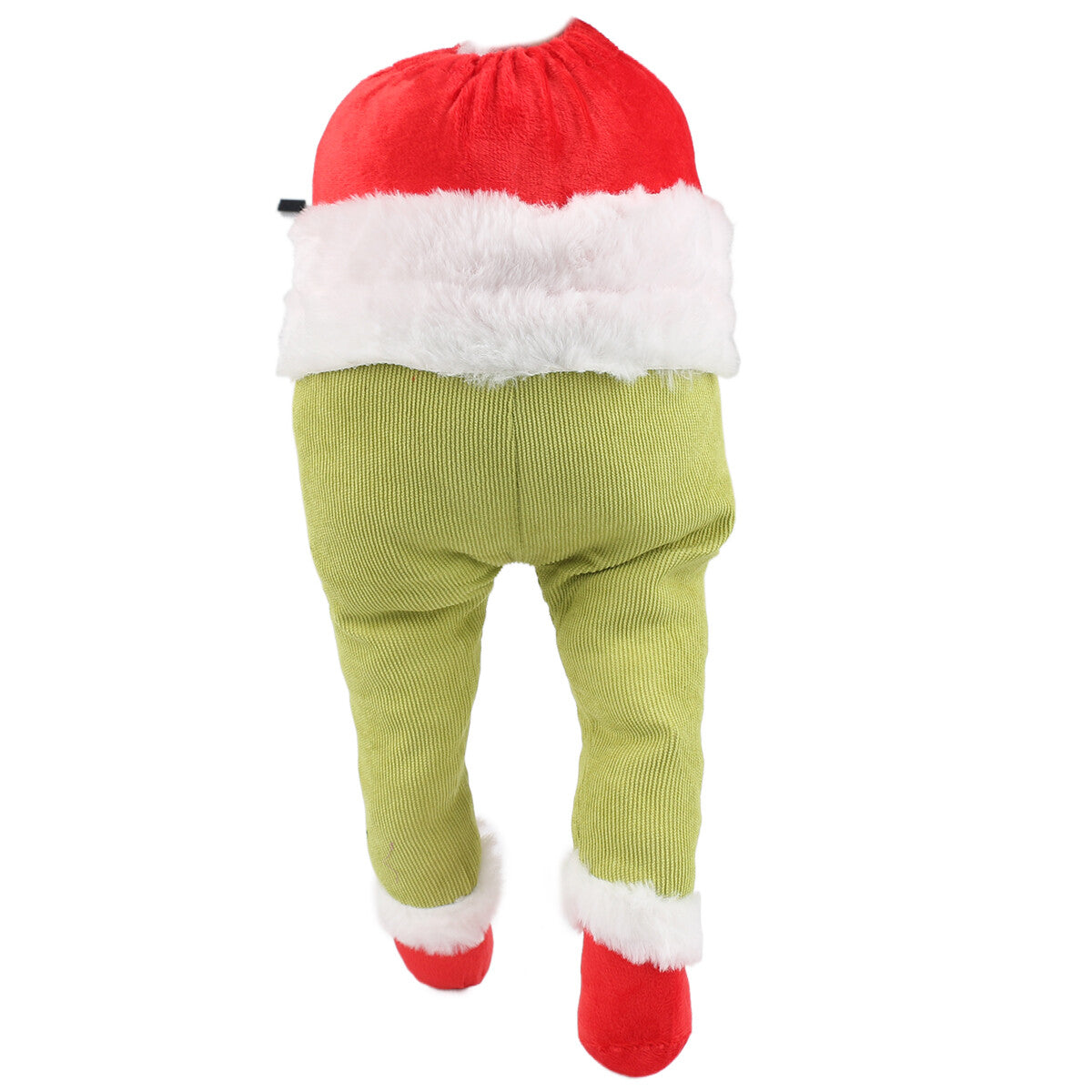 Christmas Grinch Elf Legs Ornament Stuffed Leg Xmas Tree Wreath Home Party Decor
