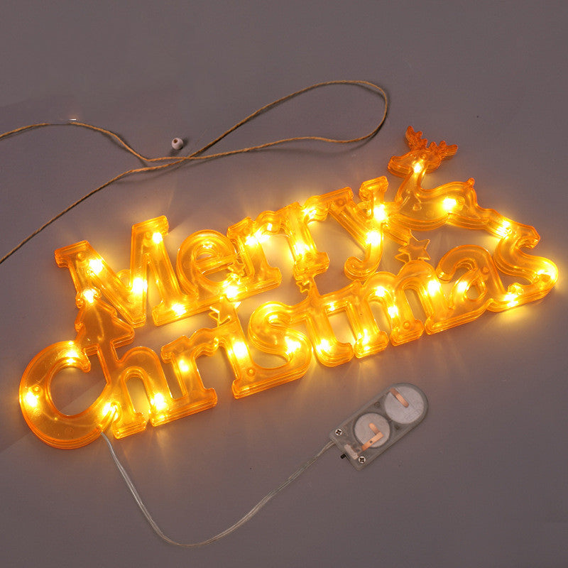 Decorative Lights Decorate Modeling Lights on Christmas Day