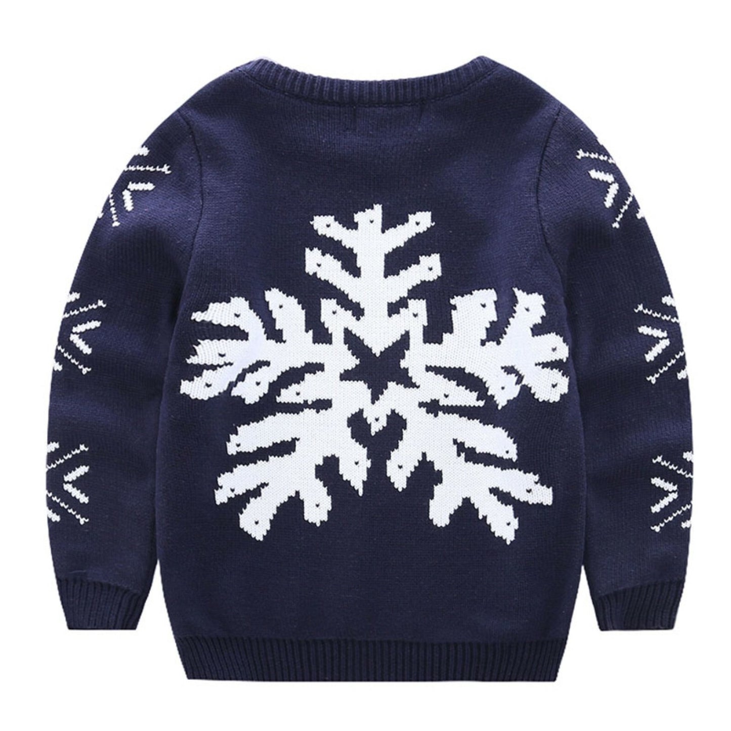 ELSA & ANNA UK Unisex Children Christmas Jumper Boys Girls Jumpers Sweater BLU02
