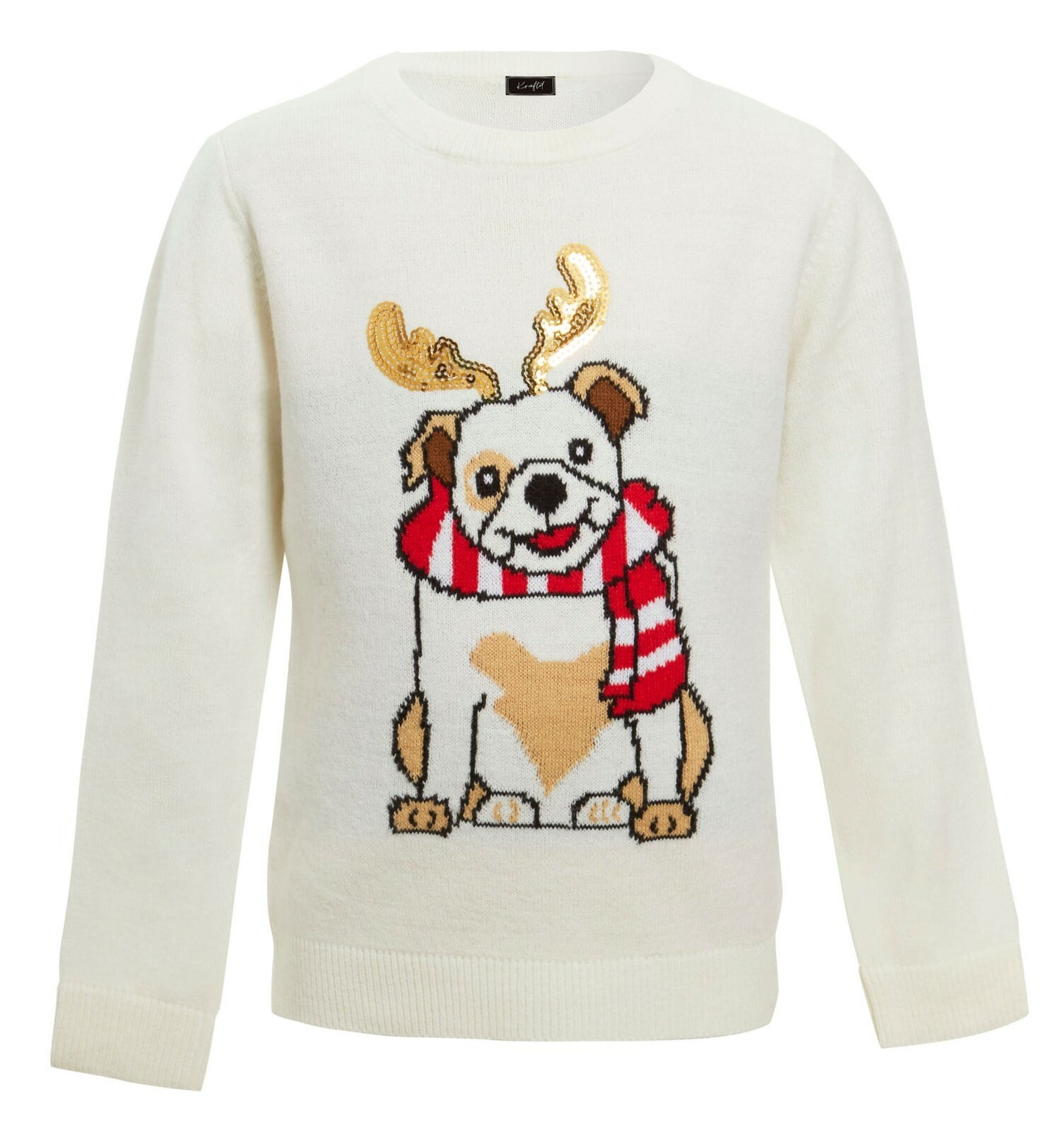 Christmas Xmas Jumper Boys Girls Funny Novelty Kids Children Knitted Sweater
