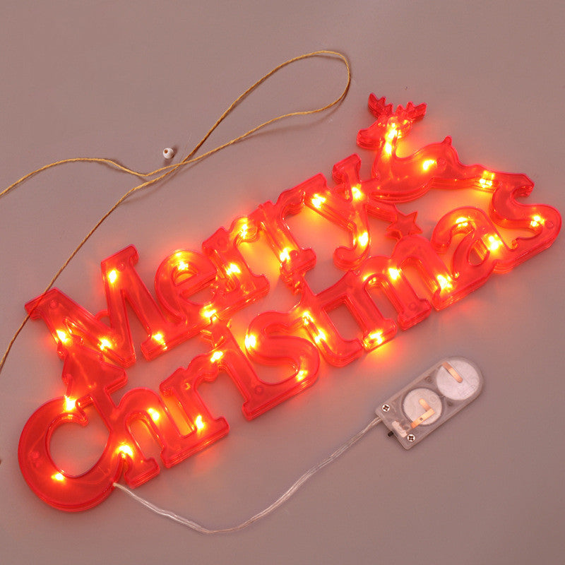 Decorative Lights Decorate Modeling Lights on Christmas Day