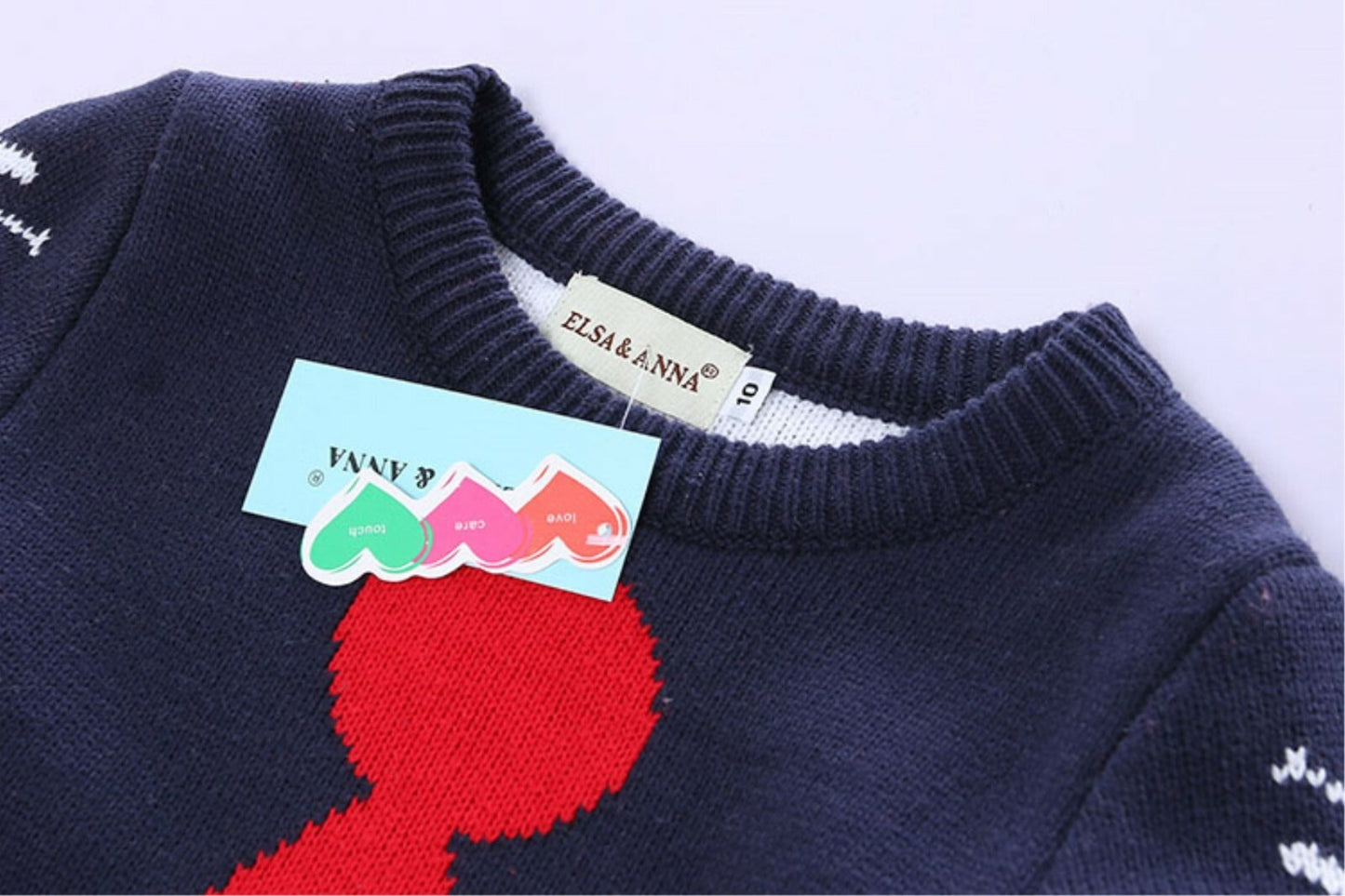 ELSA & ANNA UK Unisex Children Christmas Jumper Boys Girls Jumpers Sweater BLU02