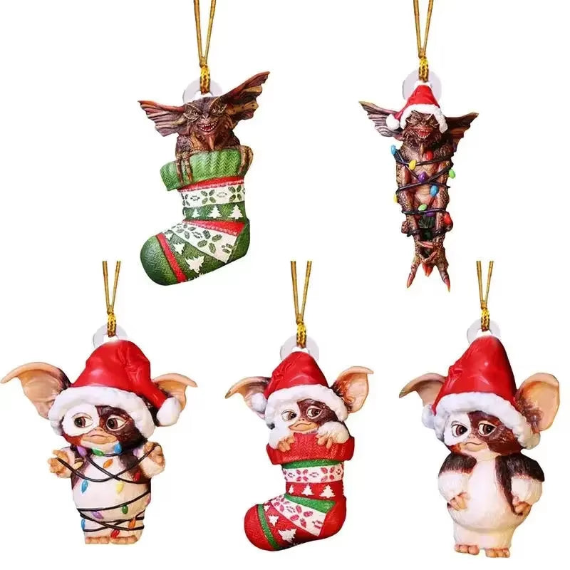 Christmas Decoration Tree Pendant Decoration Christmas Pendant Elf Doll New Year Gift Household Tree Elf Doll Pendant
