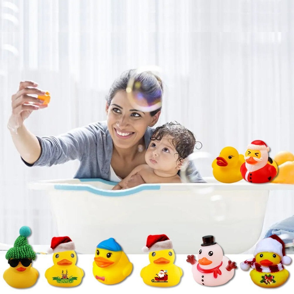 Rubber Duck Advent Calendar Christmas Countdown for Kids 24 Days Ducks Toy Gift