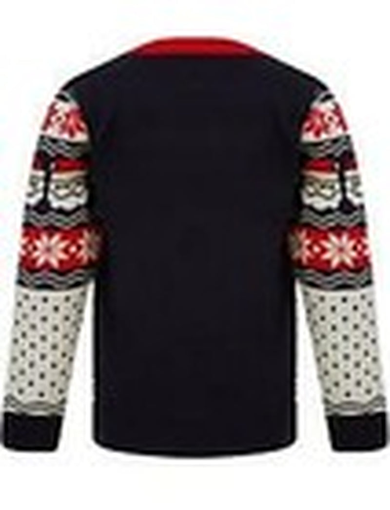 Christmas Xmas Jumper Boys Girls Funny Novelty Kids Children Knitted Sweater