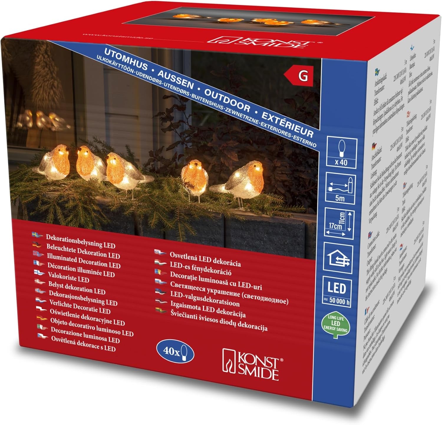 Konstsmide Christmas Outdoor Figures Decoration/Out