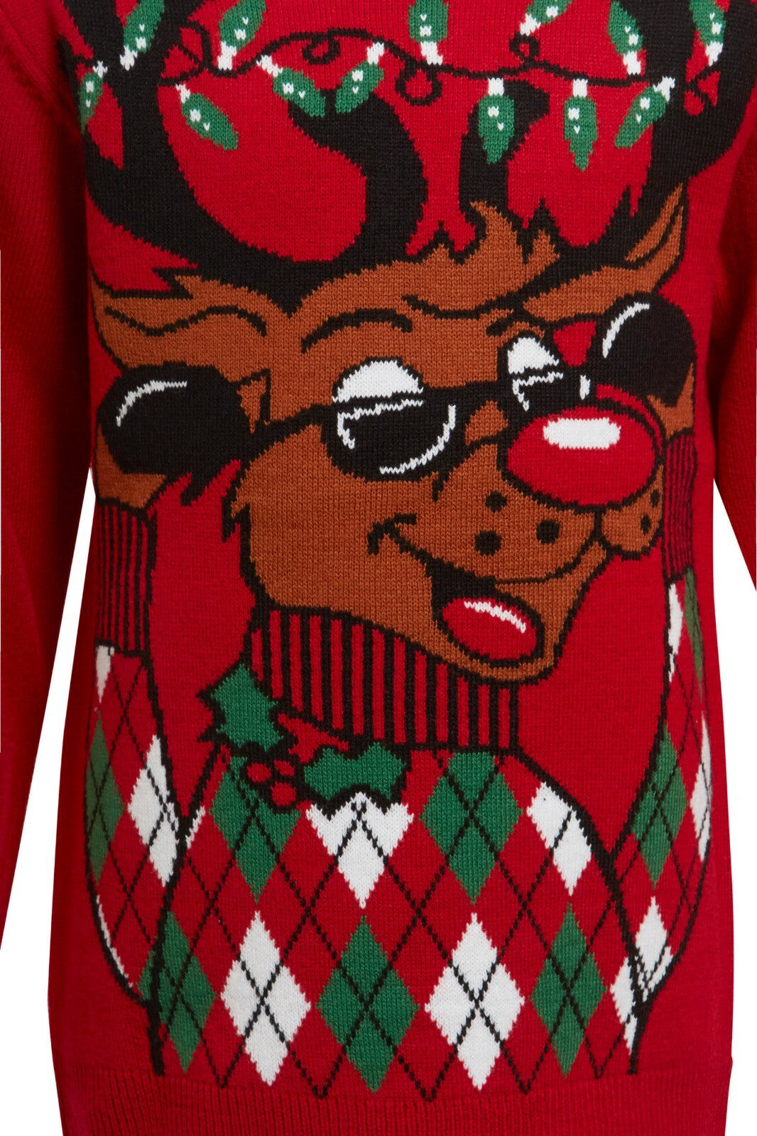 Christmas Xmas Jumper Boys Girls Funny Novelty Kids Children Knitted Sweater