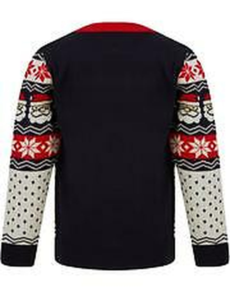 Christmas Xmas Jumper Boys Girls Funny Novelty Kids Children Knitted Sweater