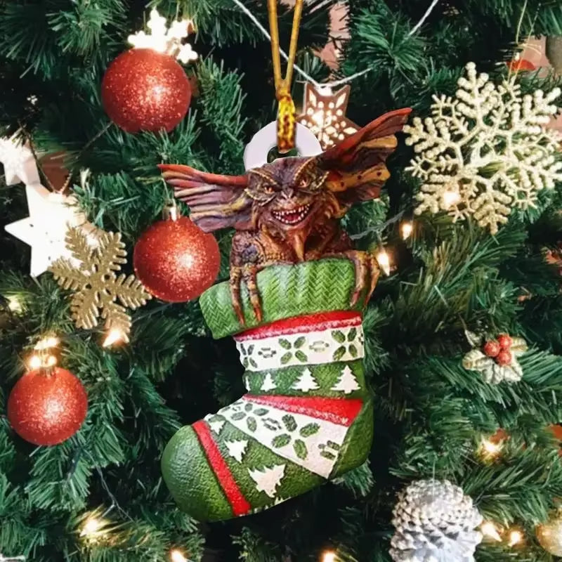 Christmas Decoration Tree Pendant Decoration Christmas Pendant Elf Doll New Year Gift Household Tree Elf Doll Pendant