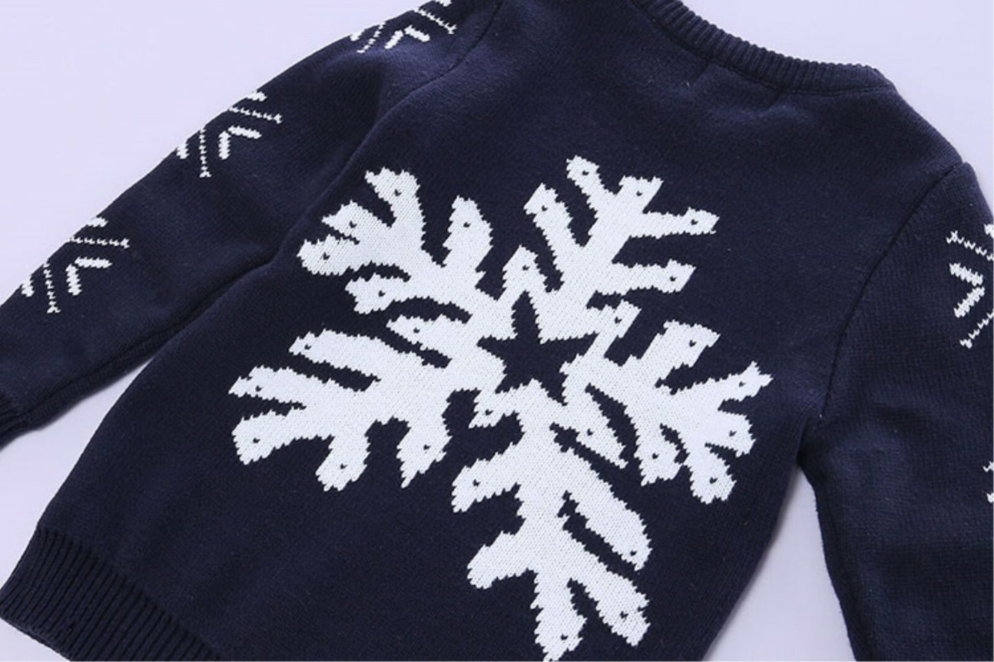 ELSA & ANNA UK Unisex Children Christmas Jumper Boys Girls Jumpers Sweater BLU02
