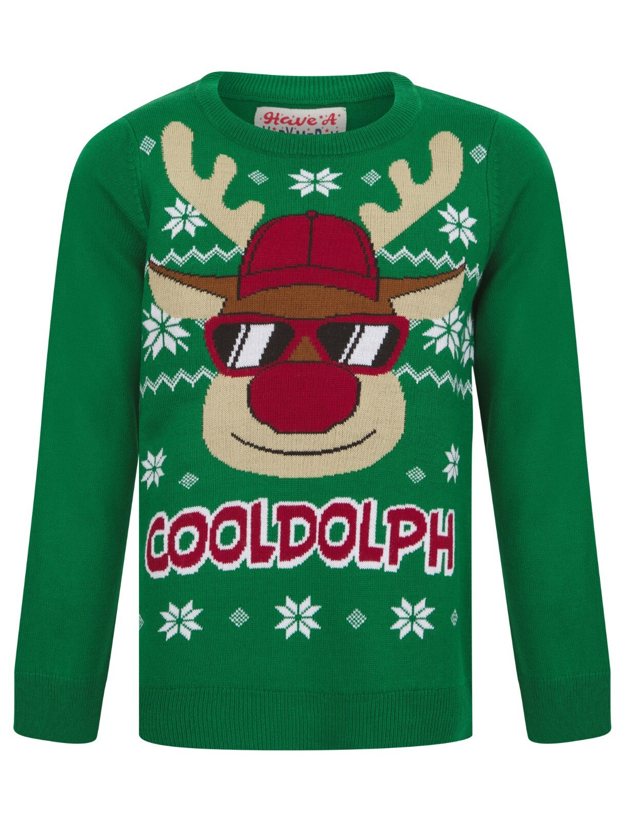 Christmas Xmas Jumper Boys Girls Funny Novelty Kids Children Knitted Sweater