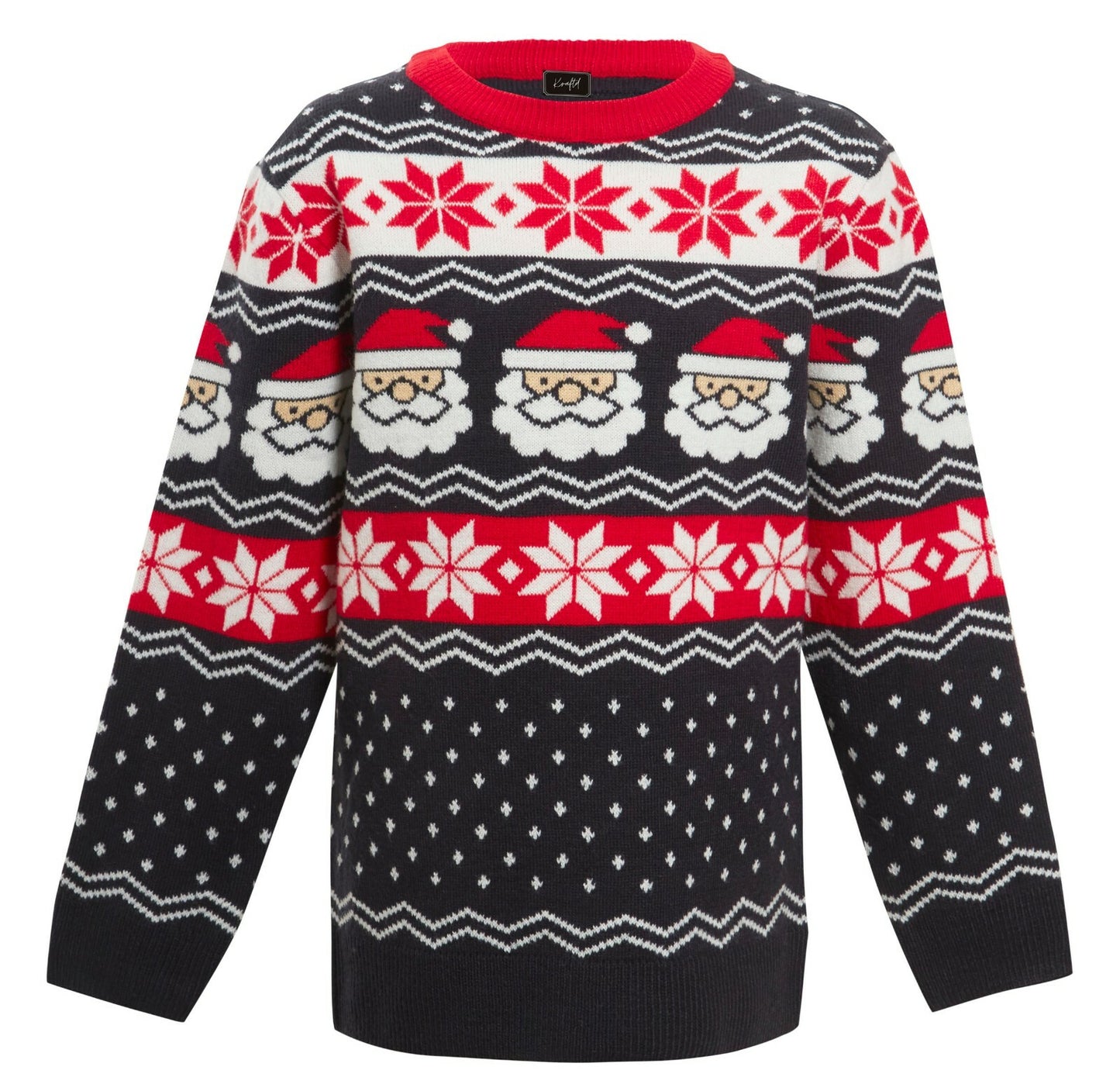Christmas Xmas Jumper Boys Girls Funny Novelty Kids Children Knitted Sweater