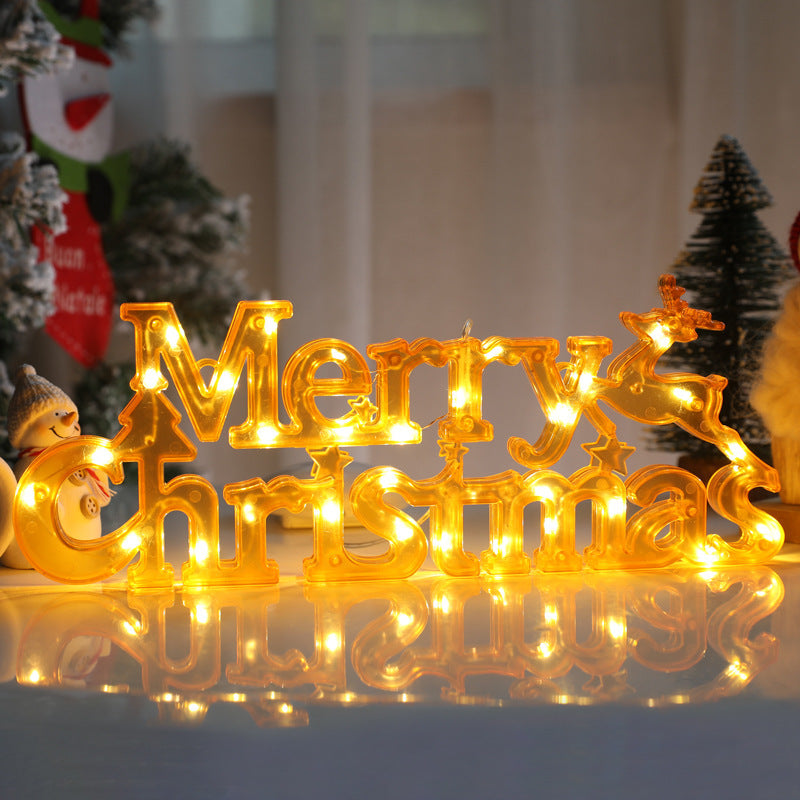 Decorative Lights Decorate Modeling Lights on Christmas Day