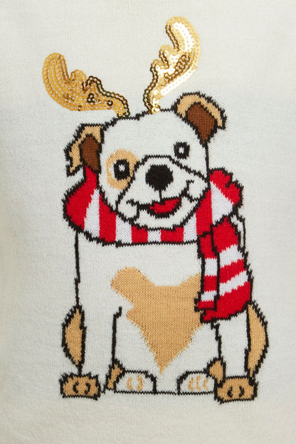 Christmas Xmas Jumper Boys Girls Funny Novelty Kids Children Knitted Sweater