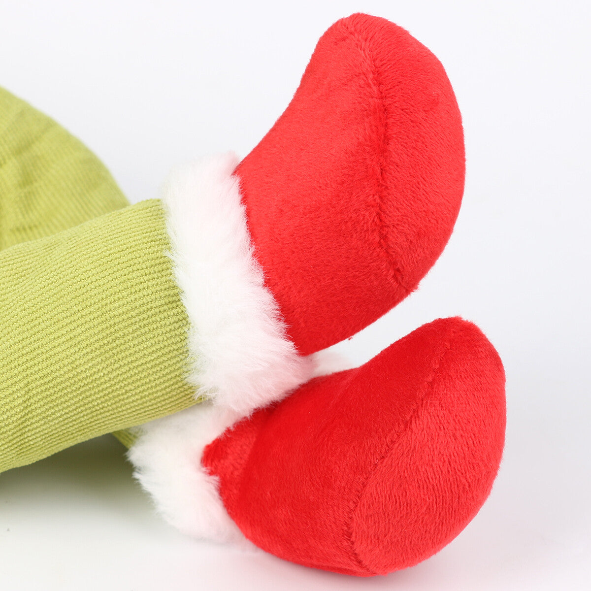 Christmas Grinch Elf Legs Ornament Stuffed Leg Xmas Tree Wreath Home Party Decor