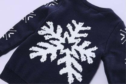 ELSA & ANNA UK Unisex Children Christmas Jumper Boys Girls Jumpers Sweater BLU02